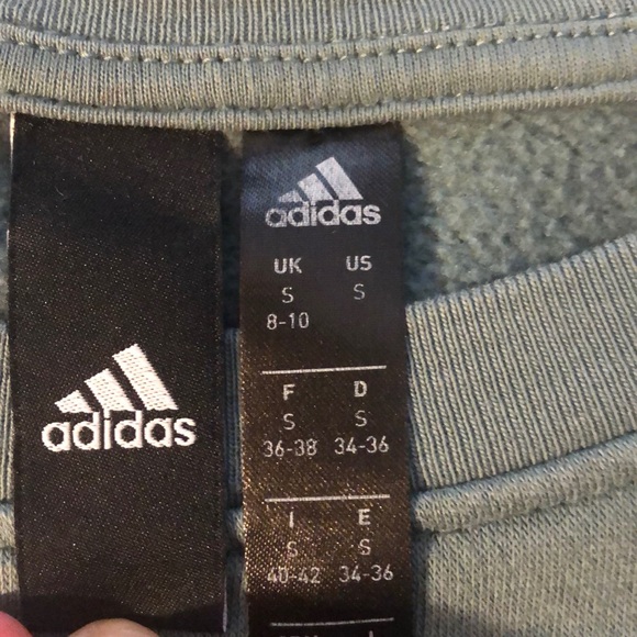 Adidas Green Crew Neck - Picture 2 of 3